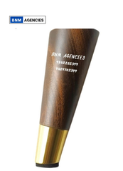 Wood Tapered Brown Leg