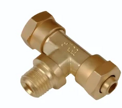1/4 MALE PU TEE ASSEMBLY