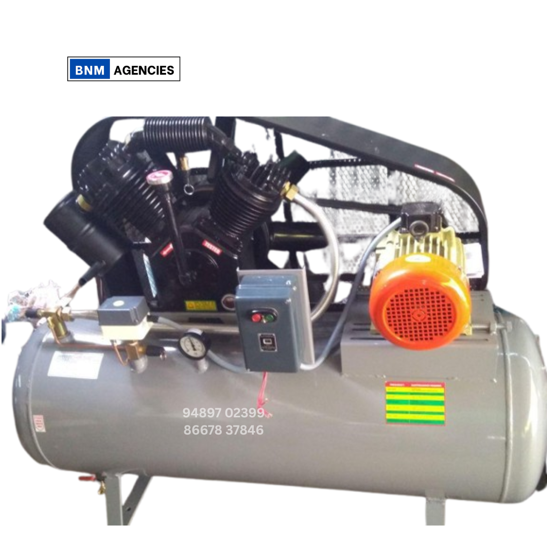 220 Litres Double Head Single Phase Compressor
