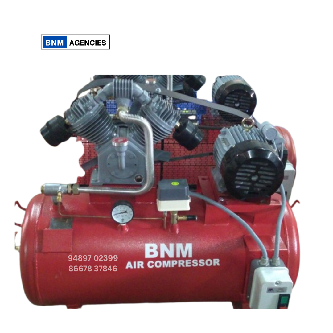 500 Litres Double Head Three Phase Compressor – 12 KG PSI